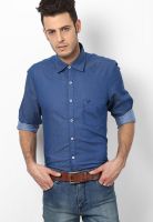 Allen Solly Blue Full Sleeve Casual Shirt