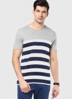 Bossini Navy Blue Round Neck T-Shirt