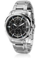CITIZEN Ca0370-54E Silver/Black Chronograph Watch