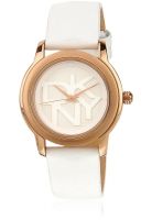 DKNY Ny8802 White/Rose Gold Analog Watch