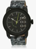 Diesel Diesel Double Dow Black/Grey Analog Watch