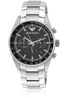 Emporio Armani Ar5980I Silver/Black Chronograph Watch