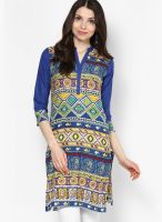 Entropy Blue Kurti