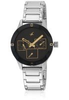 Fastrack 6078Sm09-Dc778 Silver/Black Analog Watch