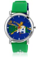 Fifa Fb-02 Green/Blue Analog Watch