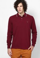 Gant Maroon Polo T-Shirt(Regular)