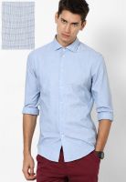 Gas Blue Sirs Casual Shirt