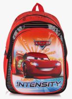 Genius 14 Inches Red Backpack