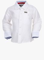 Gini & Jony White Casual Shirt