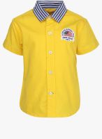 Gini & Jony Yellow Casual Shirt