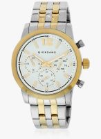 Giordano A1024-55 Golden/White Analog Watch
