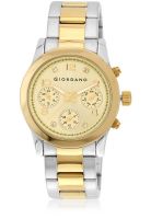 Giordano A2011-22 Golden Analog Watch