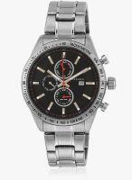 Giordano Gx1577-11 Silver/Black Analog Watch