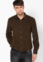 Indian Terrain Brown Casual Shirt