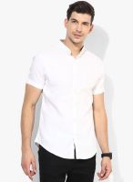 Jack & Jones White Casual Shirt