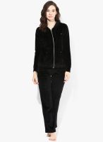 Kanvin Black Crown Print Track Suit