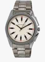 Laurels Original Lo-Polo-501 Silver/White Analog Watch
