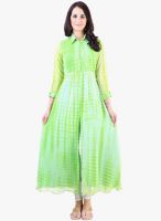 Libas Green Kurta