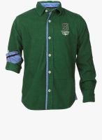Lumberboy Green Casual Shirt