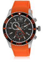 Nautica Nta15101G Orange/Orange Chronograph Watch