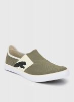 Puma Lazy Slip On Ind Olive Sneakers
