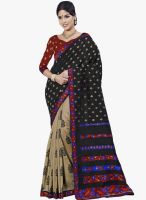 Roop Kashish Black Embellished Saree