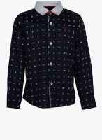 Ruff Navy Blue Party Shirt