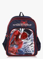 Simba 16 Inches Spiderman Crawler Blue School Backpack