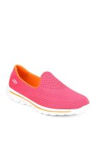 Skechers Go Walk 2-Hyper Pink Sporty Sneakers