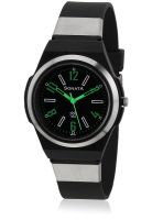 Sonata NC7979PP01 Black/Black Analog Watch