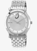 Sonata Sitara 7107Sm01 Silver Analog Watch