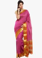 Sudarshan Silk Pink Printed Saree