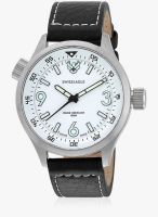 Swiss Eagle Se-9030-02 Black/White Chronograph Watch