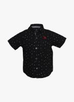 Tales & Stories Black Casual Shirt