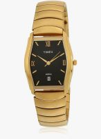 Timex Ti000e31800 Golden/Black Analog Watch