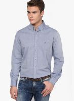 Tommy Hilfiger Blue Regular Fit Casual Shirt