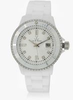 Toy Watch Pcls02wh White/White Analog Watch