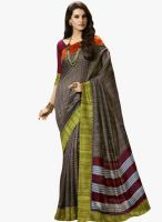 Triveni Sarees Grey Printed Saree