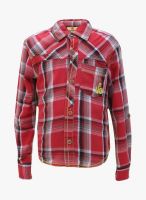 UFO Red Casual Shirt