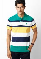 U.S. Polo Assn. Green Polo T-Shirt