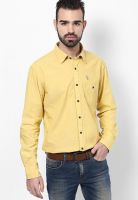 U.S. Polo Assn. Yellow Casual Shirt