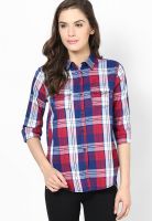 United Colors of Benetton Blue Check Shirt