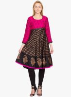 Vani Pink Printed Kurtis