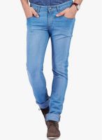 Yepme Blue Mid Rise Slim Fit Jeans