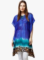 Yepme Blue Printed Kurti