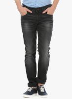 Basics Black Low Rise Skinny Fit Jeans