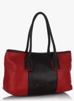 Caprese Classic Flora Tote Red Handbag