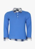 Cool Quotient Blue Polo Shirt