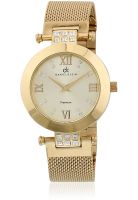 Daniel Klein Dk10133-2 Golden/Silver Analog Watch