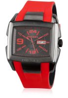 Diesel Dz4288 Red/Dark Grey Analog Watch